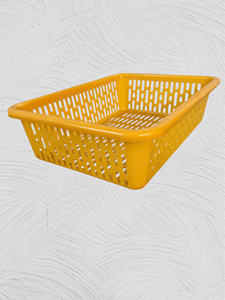 <b>Rectangular</b> Plastic Tray 100% Virgin PP 32x23,5x9 cm Viet Nam Factory Home Kitchen Use <b>Basket</b> Mould Plastic <b>Storage</b> - Product Image 4