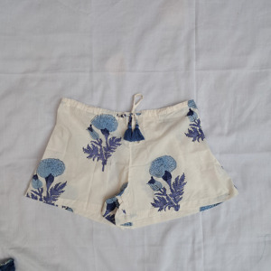 Short en coton imprimé sur mesure avec cordon de serrage et taille élastique, confortable pour le sommeil, vêtements pour femmes, vente en gros - Product Image 4