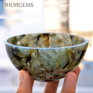 Cuenco de Piedra de Labradorita Natural Hecho a Mano, Pulido, para Sanación, Ideal para Regalo, Venta al por Mayor por Fabricante - Product Image 1