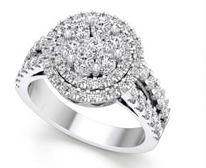 Luxury Lab Grown Diamond <b>Ring</b> Gold East-West Bezel <b>Set</b> Oval Cut Engagement <b>Rings</b> for <b>Women</b> Wholesale Jewelry Factory Price - Product Image 1