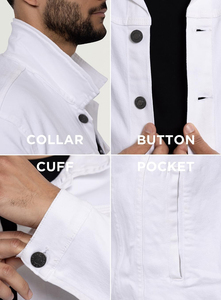 Cheap rate hot selling Men <b>Denim</b> <b>Jacket</b> perfect styling <b>custom</b> breathable <b>denim</b> <b>jacket</b> for men with full sleeves <b>jacket</b> for men - Product Image 5