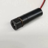 Module de diode laser rouge Ismartlaser haute précision <0,3 degré 12x30mm 635nm <10mW à focalisation fixe, nouveau laser de positionnement