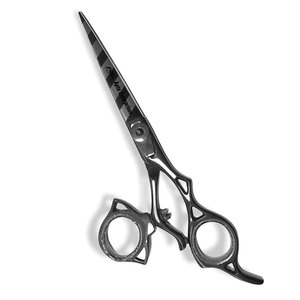 Tijeras de peluquería de acero inoxidable de nuevo diseño con agarre portátil y tijeras de afeitar para cortar el cabello - Product Image 1