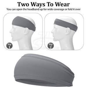 Bandas para la Cabeza Antideslizantes para Gimnasio y Fitness, para Deportes, Correr y Ciclismo, Banda de Entrenamiento en Venta - Product Image 6