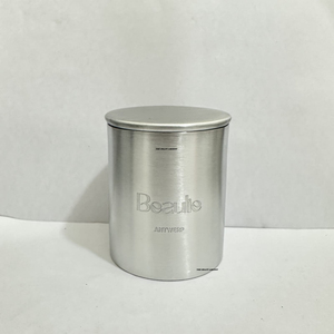 Venta al por mayor de recipientes de lujo para velas perfumadas de acero inoxidable, modernos y de estilo industrial, para decoración del hogar y aromaterapia de alta gama. - Product Image 2