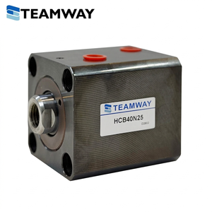 Cilindro Hidráulico con Brida Serie HCB TEAMWAY, Alta Presión de 14 MPa, Diámetro Interior de 20-80 mm, Carrera de hasta 100 mm (Personalizado) - Product Image 1