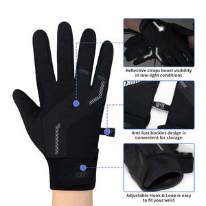 Gants de cyclisme à doigts complets respirants, extensibles, antidérapants, compatibles écran tactile, pour le vélo, l'entraînement et les sports de plein air, Treding OEM - Product Image 3