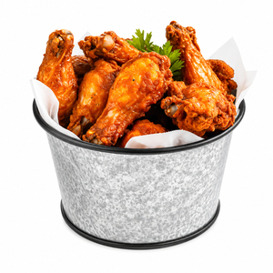 Seau en métal galvanisé avec logo personnalisé, bac de service en acier résistant à la rouille pour la restauration rapide, poulet frit et frites - Product Image 6