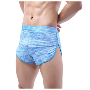 Wholesale Popular Men's Casual Wear Low-Rise Breathable Knitted Spandex/Nylon Underwear Soft Comfortable <b>Boxer</b> Shorts - Product Image 3