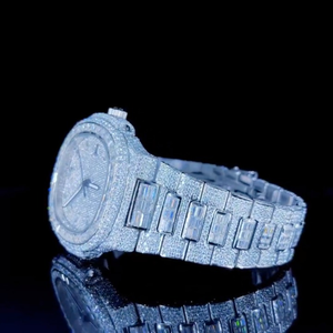 Reloj de Diamantes Moissanite DEF de Alta Calidad, Estilo Hip Hop, con Mecanismo Mecánico Automático y Manual - Product Image 2