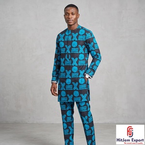 Custom African Wax Print Cotton Ankara Kitenge Fabric for Wedding Party Clothing OEM ODM Textile Manufacturing Wholesale - Product Image 3