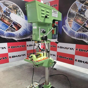 Medium Duty 20mm <b>Bench</b> Pillar Drilling Machine Geared MT3 Spindle Taper 8 Speed with Round Table and Fine Feed for OEM Workshop - Product Image 1