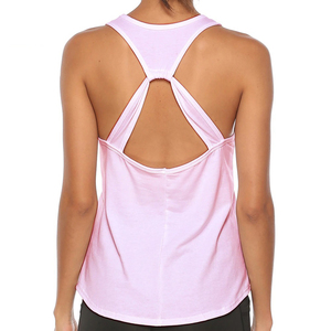 Camisetas sin mangas deportivas con estampado de moda para mujer, camisetas sin mangas con cuello redondo - Product Image 3