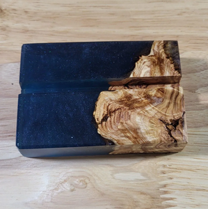 Best Designer Wood Business <b>Card</b> Holder Handcrafted Wood Resin Business <b>Card</b> Holder Customized Shape Clipboard - Product Image 6