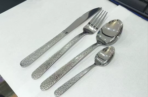 Juego de Cubiertos PlatSilvering con Acabado Brillante de Acero Inoxidable, Servidor de Ensaladas para Hoteles y Bodas, Juego de Cubiertos para Mesa de Comedor - Product Image 5