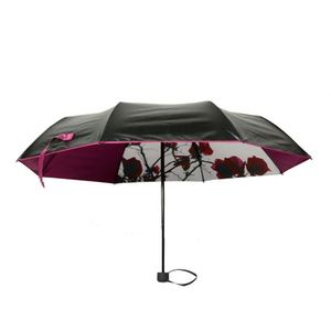 Parasol pliant japonais spécial de 21 pouces à 3 plis pour les fleurs de cerisier - Product Image 3