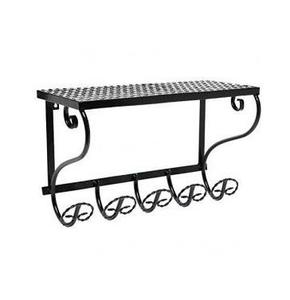 Gancho de pared metálico industrial estilo granja, de hierro fundido resistente, multifuncional y decorativo, para colgar abrigos, bolsos en baño y cocina - Product Image 5