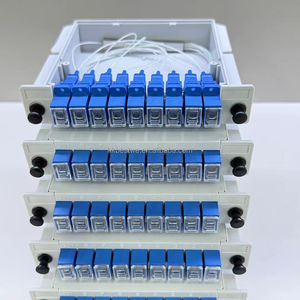 Divisor de Fibra Óptica PLC ABS SC UPC G657A1 de 1*8 con Cubierta LSZH, Suministro de Fábrica - Product Image 3