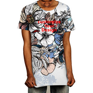 T-shirt pour homme en coton 100% doux, col rond, impression personnalisée, poids du tissu 180g, impression numérique, fournisseur en gros au Bangladesh - Product Image 1