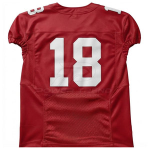Sports Football Jersey Short Lightweight Comfortable Breathable <b>Mesh</b> Fabric 100% Polyester Soft Material High Performance - Product Image 2