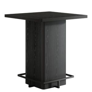 Compact Design Square Bar Table Small Dining Table with Elegant Bar Design - Product Image 5