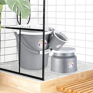 ชุดห้องน้ำพลาสติก 5 ชิ้น แพ็คคอมโบ ถังขนาด 18 ลิตร และ 20 ลิตร เก้าอี้นั่งอาบน้ำโนวา แพทลา 107 แก้วอาบน้ำกลอเรียแบบเรียบ 1 ลิตร จำนวน 2 ใบ - Product Image 3