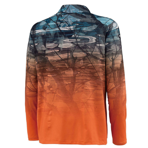 Camisetas de Pesca para Hombre con Protección Solar UPF 50+, de Spandex/Poliéster, con Estampado Digital Personalizado, Nuevo Estilo, Gran Venta, Última Moda - Product Image 5