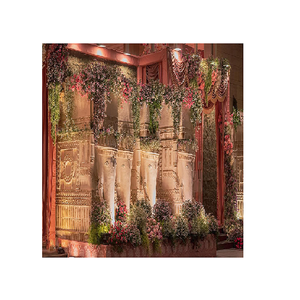 Statue d'éléphant géante décorative pour mariages, statues d'éléphants en FRP pour décoration de mariage - Product Image 1