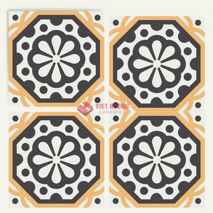 Carrelage en ciment 190x190mm pour murs extérieurs d'art moderne - Product Image 3