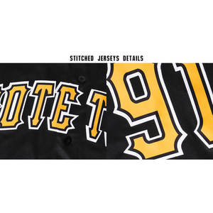 Maillot de baseball sur mesure, design unique, forte demande, vente en gros, créez votre propre maillot unisexe à prix avantageux - Product Image 5