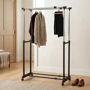 OEM Shelf Wholesale Taiwan Household Storage Furniture Manufacturer Chrome Plated Fashion Steel Cloth Hanger <b>Stand</b> - Product Image 1