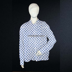 Designed Indian Tunic Cotton <b>Shirt</b> Floral Print Breathable <b>Long</b> Sleeve <b>Women</b> Wear Bohemian Style Party Wear India Pakistan - Product Image 1