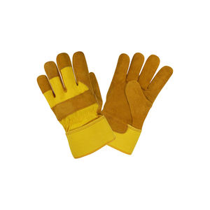 Fabricants directs d'usine, gants de travail en cuir de qualité supérieure, couleurs et designs demandés par les clients, gants de travail en cuir résistants. - Product Image 6
