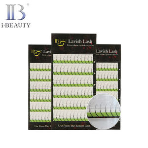 i-BEAUTY Eyelash Extension - ib Lavish <b>Lash</b> individual <b>lashes</b> korea Hand made High Quality Pre-made <b>fans</b> - Product Image 1