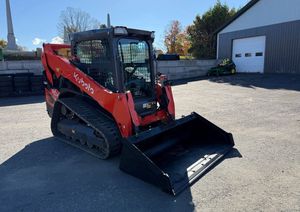 รถตักล้อยาง Kubota SVL75-3 แบบตีนตะขาบ พร้อมบุ้งกี๋หน้า สำหรับงานก่อสร้างในฟาร์ม - Product Image 2
