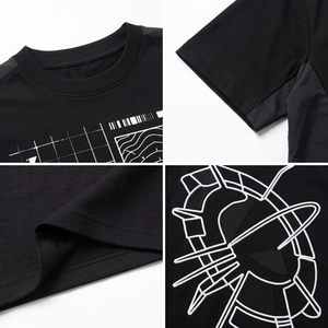 Camiseta Gráfica de Lujo para Hombre, Estilo Urbano, 180GSM, Algodón Hilado en Anillo, Logotipo y Etiqueta Personalizados OEM, Corte Regular - XS a XXL - Product Image 4