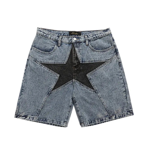 Nuevos Pantalones Cortos de Mezclilla de Algodón Twill para Hombre, Diseño de Cierre con Cremallera, Estilo Cargo, Casual, Tallas Grandes - Product Image 5