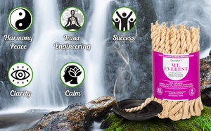 Ensemble d'encens en corde de bois de santal de haute qualité fait à la main au Népal 5 parfums divins écologiques compatibles avec les États-Unis - Product Image 5