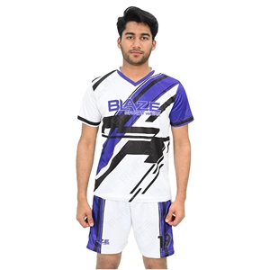 2025 ensemble d'uniformes de football d'entraînement professionnel personnalisé maillot de football à impression numérique complet du corps écologique respirant club de bricolage - Product Image 1