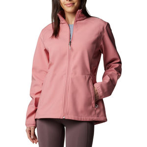 Premium Wholesale Custom <b>Women</b> Softshell <b>Jacket</b> Waterproof Windproof Breathable Polyester Outdoor Coat Fleece Lined Winter Sport - Product Image 1