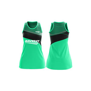 เสื้อเจอร์ซีย์เน็ตบอลดีไซน์ทันสมัย |   ชุดยูนิฟอร์มเน็ตบอลแบบซับลิเมชั่นพร้อมโลโก้ทีม ชื่อ และหมายเลข |   โพลีเอสเตอร์ที่ระบายอากาศได้ดี - Product Image 6