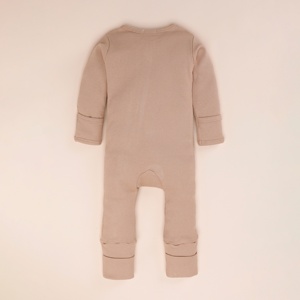 ชุดรอมเปอร์มีซิปลาเต้ทำจากไม้ไผ่ - Product Image 2