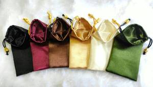 Excellent Quality Elegant Satin 5 Inch <b>Gift</b> <b>Bag</b> with Drawstring Closure for <b>Wedding</b> Favors Birthday <b>Gifts</b> Festival <b>Gifts</b> Jewelry - Product Image 5