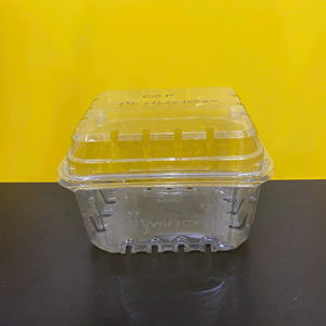 Contenedor de Plástico para Frutas y Verduras Más Vendido en 2026, Cajas de Embalaje con Tapa Plegable, Material PET, Tipo Concha - Product Image 4