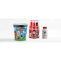 Etiqueta de botella de plástico con adhesivo impermeable y funda retráctil de PVC para diseños de botella personalizados y soluciones de marca efectivas