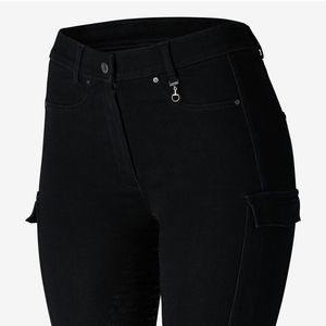 Pantalon d'équitation extensible 4 directions de haute qualité, leggings, collants, vêtements d'équitation en tissu technique au toucher doux - Product Image 2