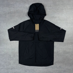 Men’s Winter Hooded Windbreaker Tracksuit Solid Color Windproof <b>POLYESTER</b> Set Outdoor Running Cycling SportsweaR SET - Product Image 2