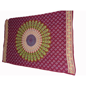 Pareos de Algodón con Estampado de Mandala de Diseño Moderno y de Alta Calidad, Falda Cruzada para la Playa, Ligera, Suave y Elegante, Traje de Baño para Adultos - Product Image 3