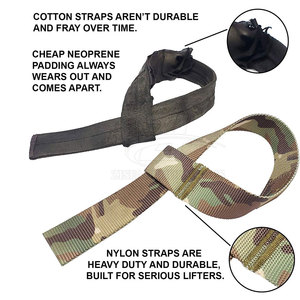 Correas de levantamiento de pesas para protección de manos, correa de levantamiento de pesas para ejercicios de gimnasio a bajo precio - Product Image 2