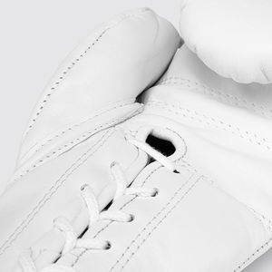 ถุงมือฝึกซ้อมมวย MMA หนังวัวแท้ Fly Top รุ่นขายดี ปิดแบบผูกเชือก สายรัดข้อมือปรับได้ ระบายความชื้น CP-BG-225 - Product Image 4
